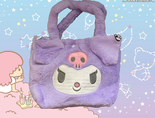 lavender kawaii bag